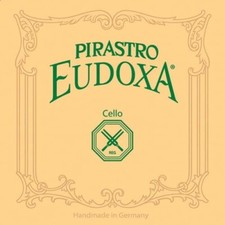 Genuine Eudoxa Cello G Strings 4/4 Size Gut/Silver