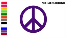 PEACE SYMBOL, PEACE SIGN, Decal Stickers for Cars, Tablets, Laptops, Walls