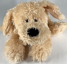 GUND Animal Alley Puppy Dog 2007 Fluffy Tan Plush Stuffed Animal 14" EUC