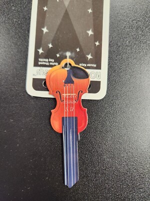 VIOLIN SHAPED KWIKSET KW1/KW10 KEYBLANK - READ DETAILS BELOW