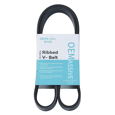 6 Rib Multi V Drive Belt 6PK975 Ribbed V-Belt 60625590 For Ford Fiesta ...