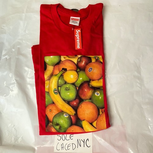 Supreme Fruit Tee Red - New Large SS19 