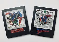 1993 Superman Daily Planet & Justice League Slide Puzzles Slider New & Sealed