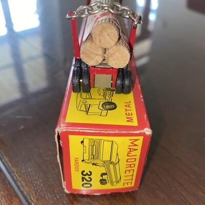 MAJORETTE CAMION BERNARD Fardier Sous Blister Version Us Ref 320 Made In France
