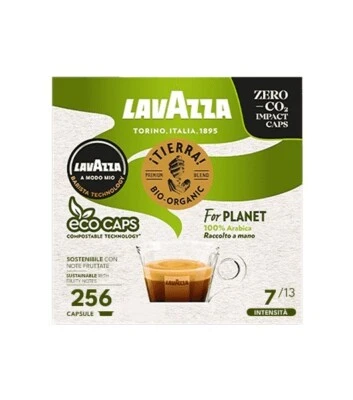 Caffè Lavazza A Modo Mio ¡Tierra! For Planet, 256 Capsule