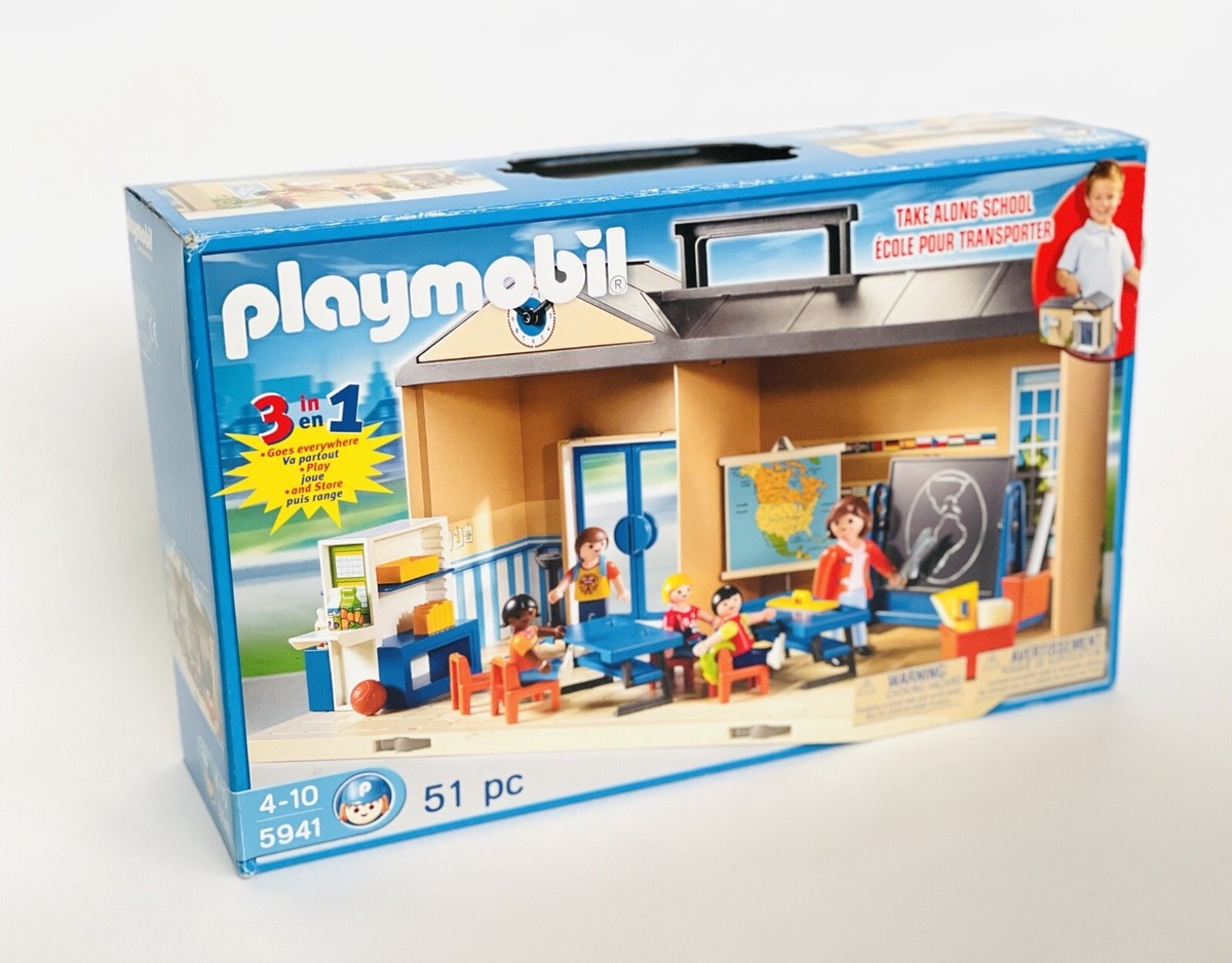 Playmobil Playset Playmobil Education Buy Playmobil School Bus