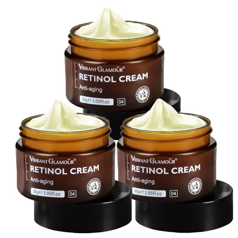 Retinol Anti Aging Face Cream & Essence, Vibrant Glamour Aging, Vibrant Glamour