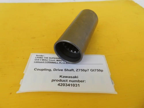 KAWASAKI GT GT750 - ORIGINAL DRIVE SHAFT COUPLING P/N 420341031 - Picture 2 of 2