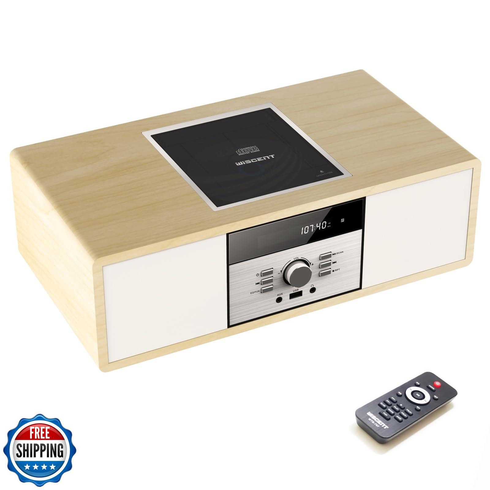 For Home, Wiscent Vintage Micro Hifi System