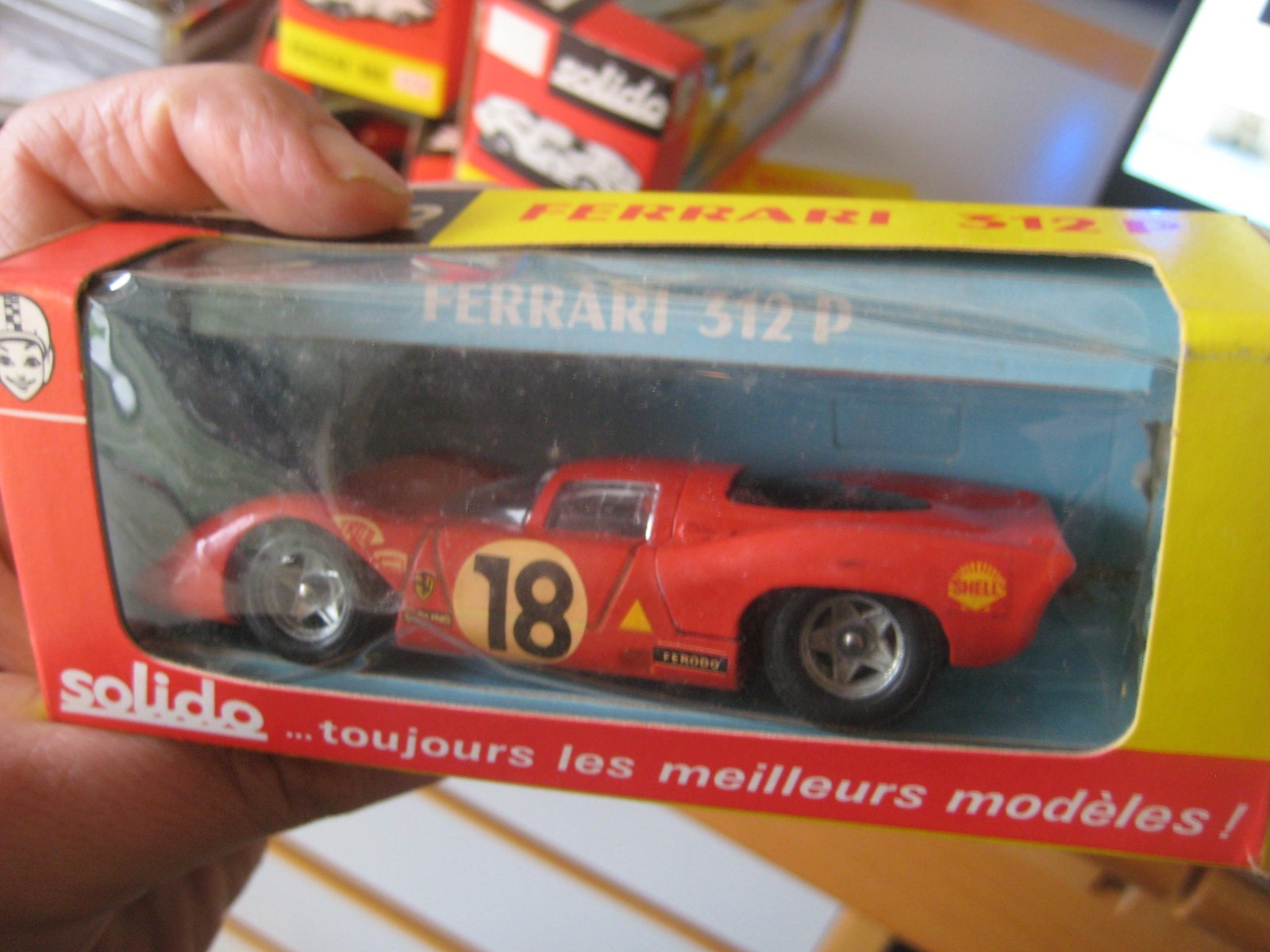 Solido Ferrari 312p N 18 1:43 177