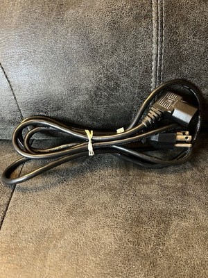 Longwell E55349 Black Power Supply Cable 10A 125V LS-13L - Replacement Cord