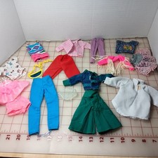 Large Lot 1980s 90's Barbie and Barbie Type Clothes Vintage