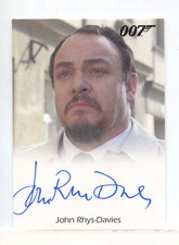2013 Rittenhouse James Bond Autographs and Relics Trading Cards 12