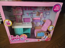 Barbie World Day at the Doctor Playset New