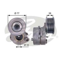 Gates Riemenspanner, Keilrippenriemen Fleetrunner™ T38663