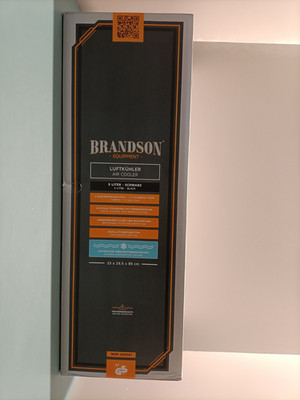 Brandson Luftkühler Verdunstungskühler 5L Tank 55W (306561)