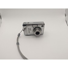 Working Fujifilm FinePix A500 Digital Camera Silver 5.1MP 3x Optical Zoom