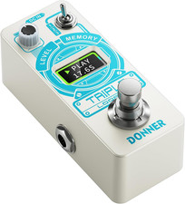 Donner Triple Looper Guitar Pedal, 3 Loops 90 Mins Looping Time Loop Pedal with