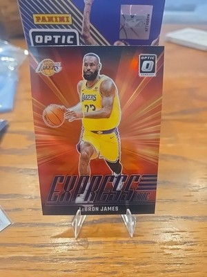2024-25 Donruss Optic Lebron James Express Lane Purple Holo Prizm