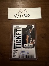 2026 Panini Select Football Contenders Rookie Ticket Jayden Higgins #11 Auto RC