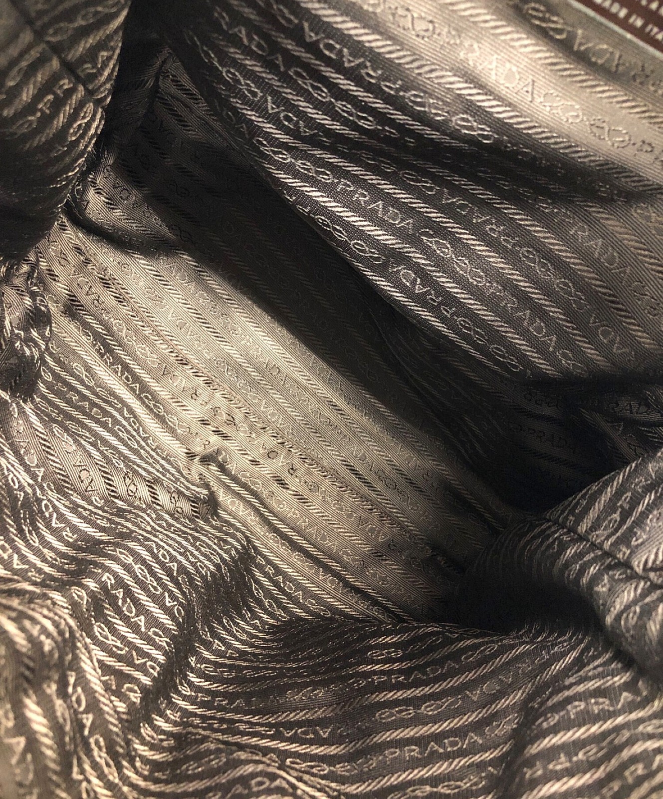 Prada Backpack Daypack Triangle Logo Tessuto Nylo… - image 10