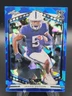 Jahan Dotson 2022 Leaf Metal Draft Rookie Blue Crystal
