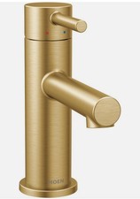 MOEN Align Single Hole Single-Handle Bathroom Faucet 6190 BG Brushed Gold