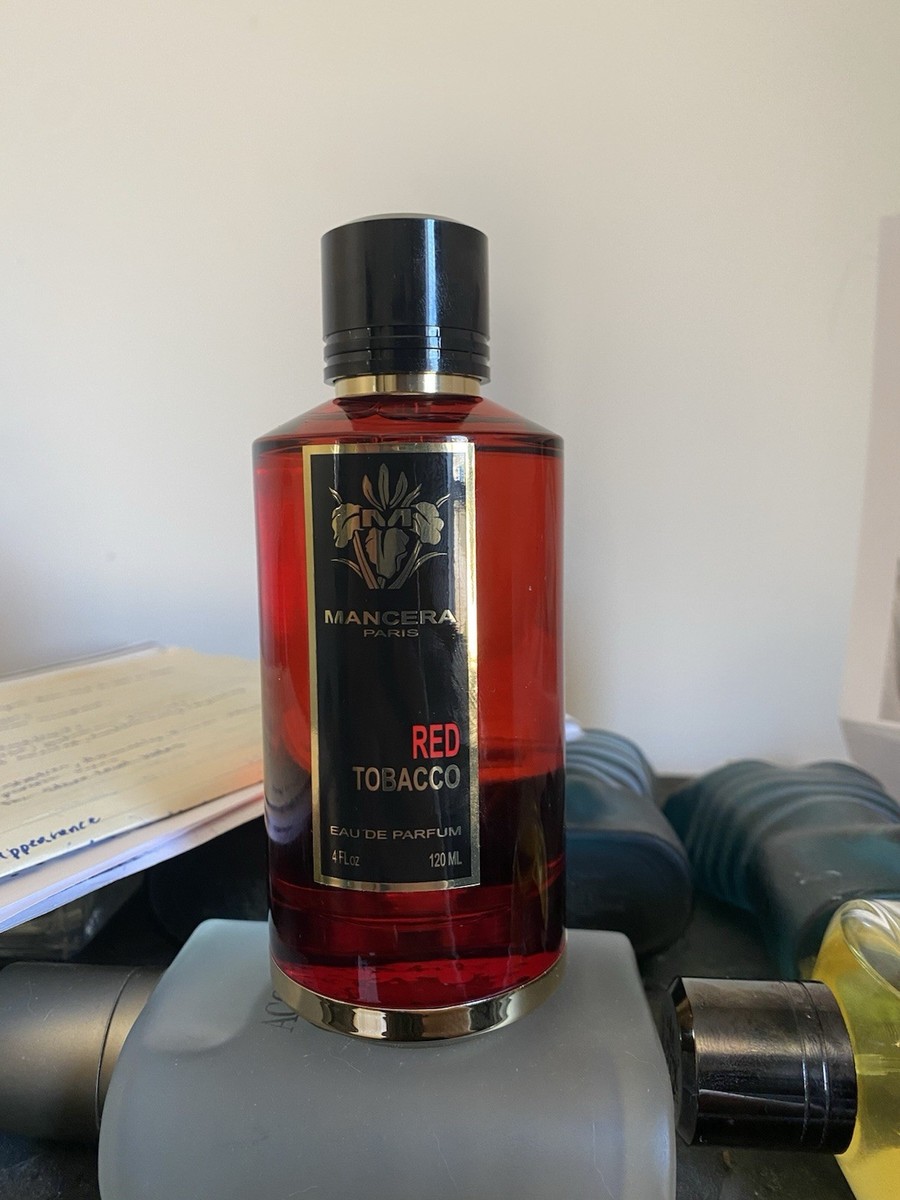 mancera tobacco perfume Mancera Red Tobacco 4.Oz 120ml Eau de Parfum Spray for Men