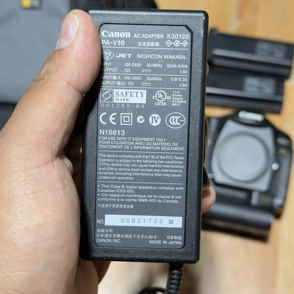 Cámara digital Canon EOS 1DS Mark II 16,7 MP SLR negra EF Japón + extras LIMPIA ⭐️ Foto 4 de 4