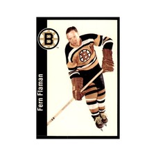 1994 Parkhurst Missing Link 1956-57 Fern Flaman Boston Bruins #2