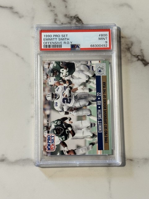 Emmitt Smith 1990 Pro Set Pro Set Offensive Rookie of the Year