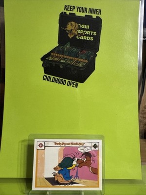 1990 Upper Deck Comic Ball Porky Pig and Charlie Dog #27!!!