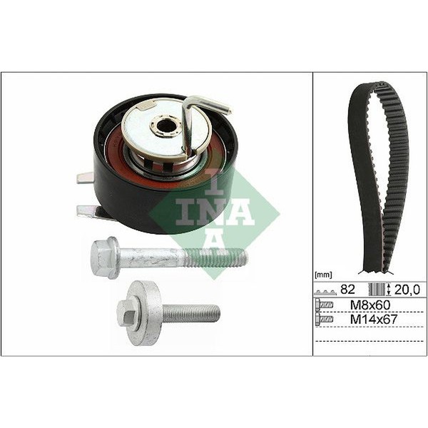 Schaeffler INA 530 0693 10 Zahnriemensatz-image