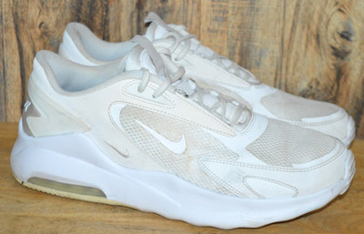 Nike Air Max Bolt Laufschuhe Turnschuhe Größe UK11 EU46 Triple White CU4151-104