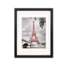 12x16 frames with Mat to Display 11x14 Picture or 8.5x11 photo 12 x 16 Black ...