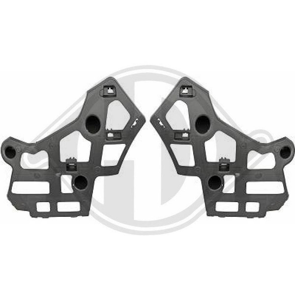 Haltersatz StoßFäNger Diederichs 4236069 FüR Peugeot Hinten-image