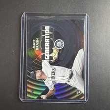 Matt Brash RC 2022 Topps Series 1 Generation Now Black  261/299 Mariners 
