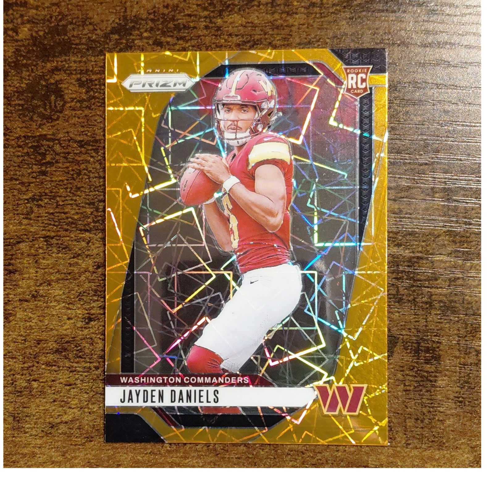 2024 Panini Prizm - Rookie Lazer Prizm Jayden Daniels #347 Washington Commanders