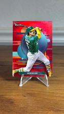 2025 Topps Finest 109 Jacob Wilson Rookie RC 3/5 Red Refractor #/5