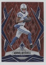 2025 Panini Phoenix Red Lazer /199 Adonai Mitchell #53 0i1b
