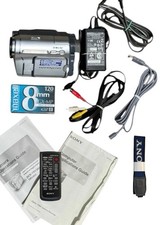Sony Handycam DCR-TRV460 Digital8 Hi8 8mm Camcorder Bundle NO BATTERIES
