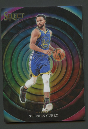 Stephen Curry #23 2023 Panini Select Color Wheel card