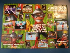 Ape Escape PlayStation 1 PS1 Promotional Doun...