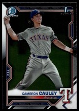 2021 Bowman Draft #BDC-192 Cameron Cauley Chrome