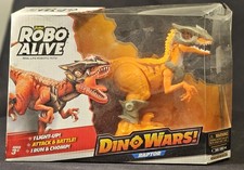 ZURU ROBO ALIVE Dino Wars Raptor Lights UP NEW