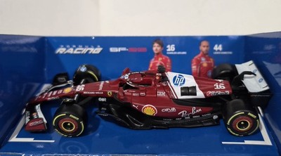 BBurago 2025 Formula 1 Charles Leclerc Ferrari SF-25 #16 Car Model 1:43 Scale