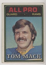 1974 Topps Tom Mack (All Pro Notation) #126 HOF 2u3