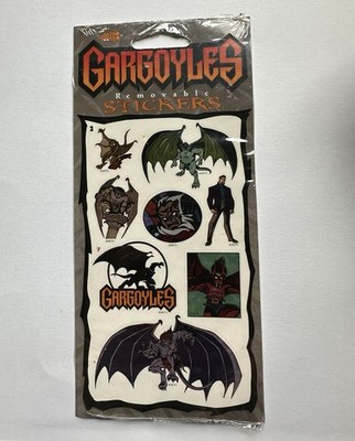 Disney Mello Smello Gargoyles Stone Warriors Removable Sticker Pack Sealed