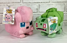 OFFICIAL POKEMON Jigglypuff Bubasaur Plush 8" Nintendo Creatures with Tags