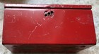 Marx Vintage Budget Bank Toy Metal, Red/White/Blue Capital Design — photo 2